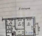 2-комн, 47.4кв м, этаж 2/5 Кати Перекрещенко улица, д.15