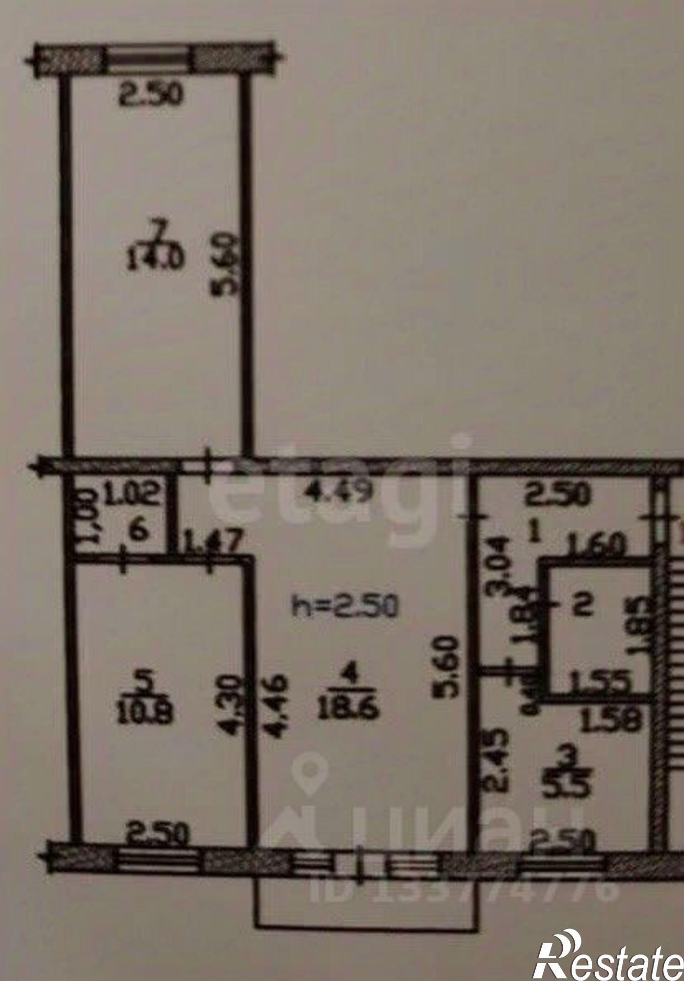 Купить квартиру за 5 500 000 рублей на ул Хакасская, 80