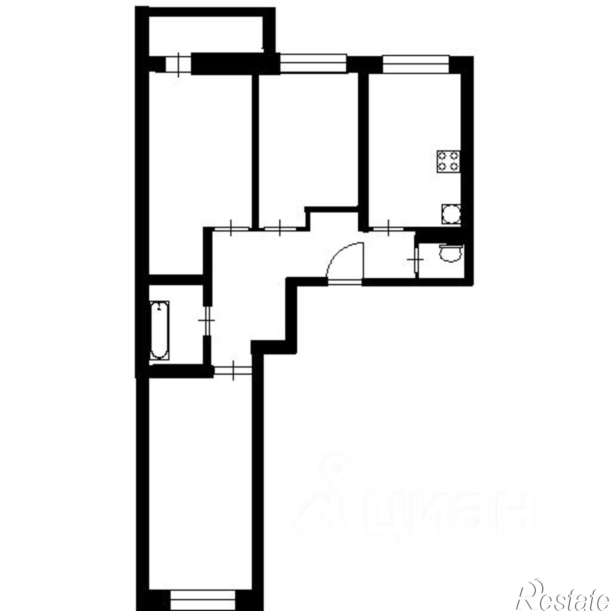 Купить квартиру за 4 850 000 рублей на улица Володарского, 1