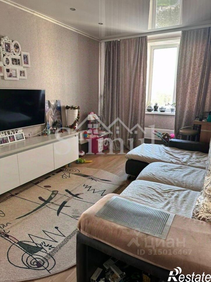 2-комн квартира улица Ивана Ярыгина, 34,  д. 34