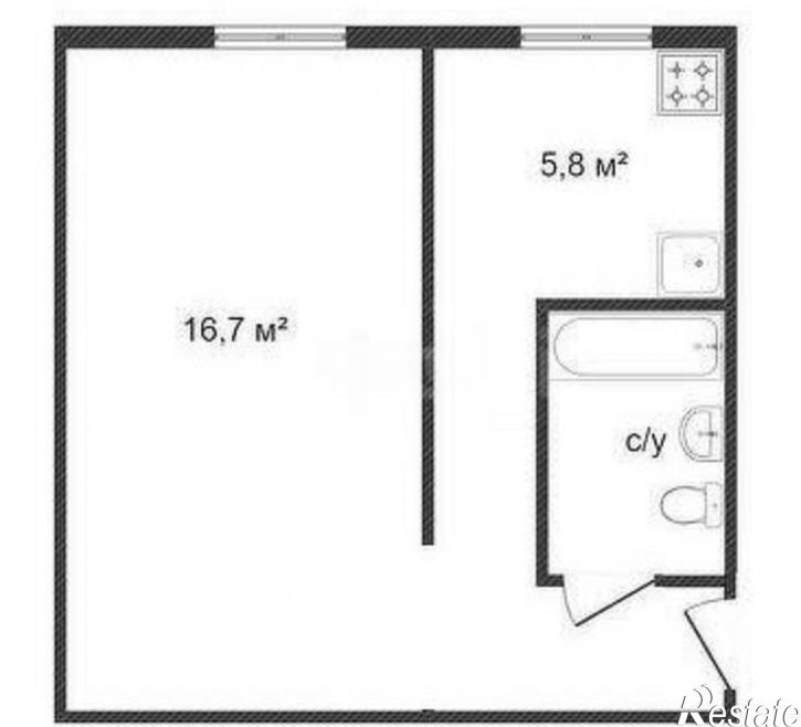 1-комн квартира улица Щетинкина, 78,  д. 78