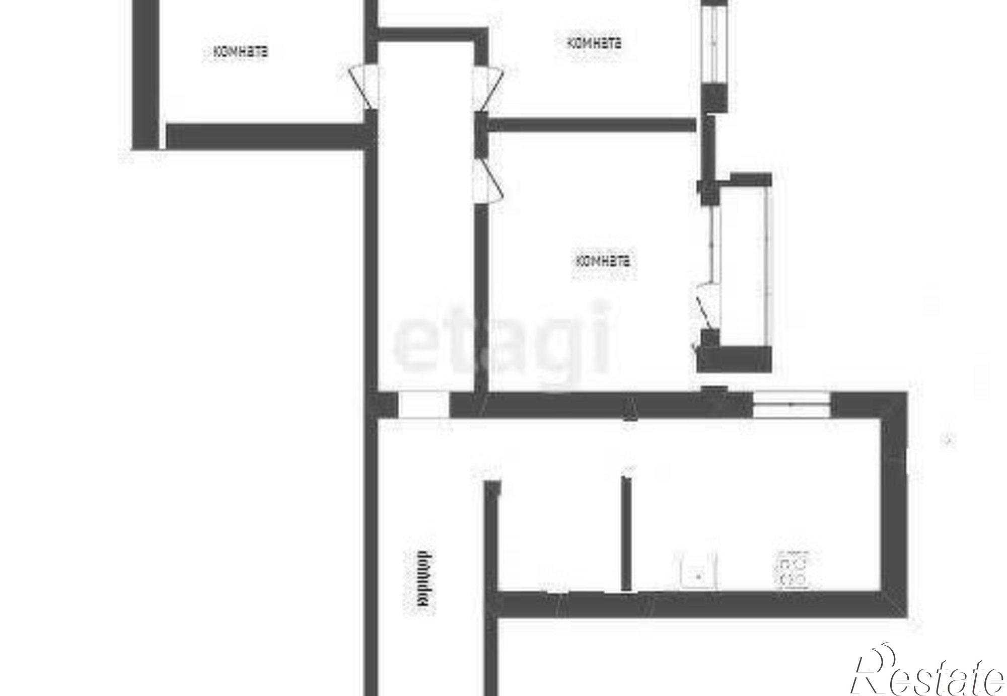 Купить квартиру за 4 700 000 рублей на ул Чертыгашева, 83а