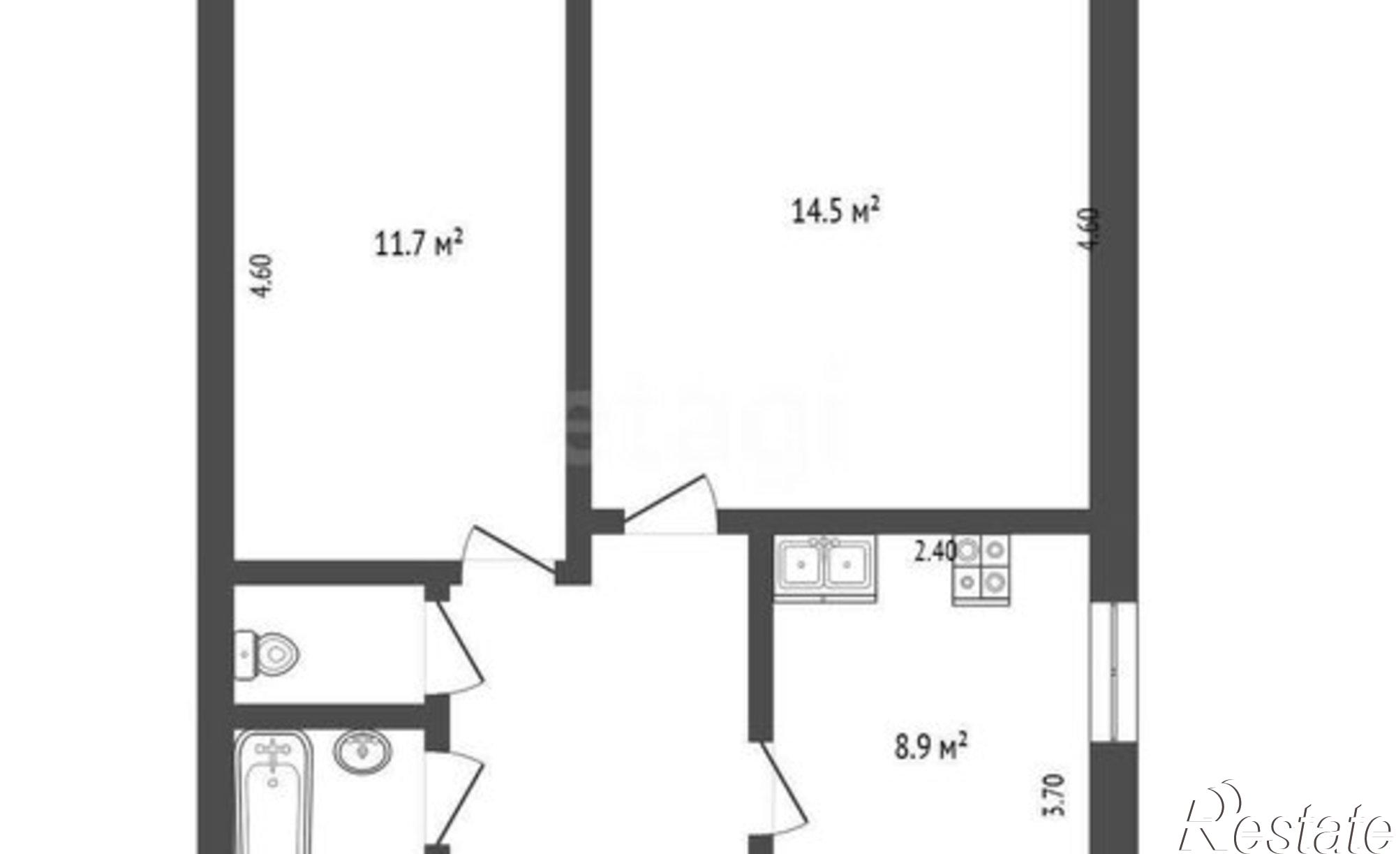 Купить квартиру за 4 650 000 рублей на ул Маршала Жукова, 74а