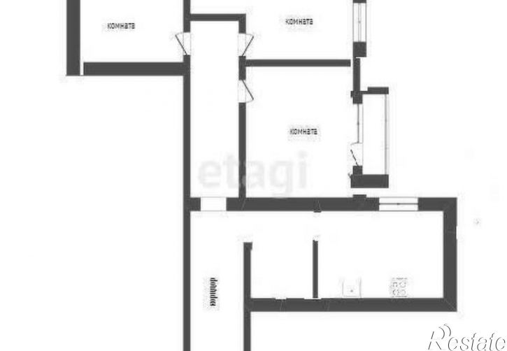 3-комн квартира ул Чертыгашева, 83а,  д. 83а