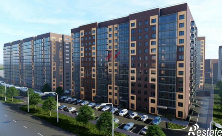 2-комн квартира в новом доме улица Генерала Тихонова, 12 к1,  д. 12 к1