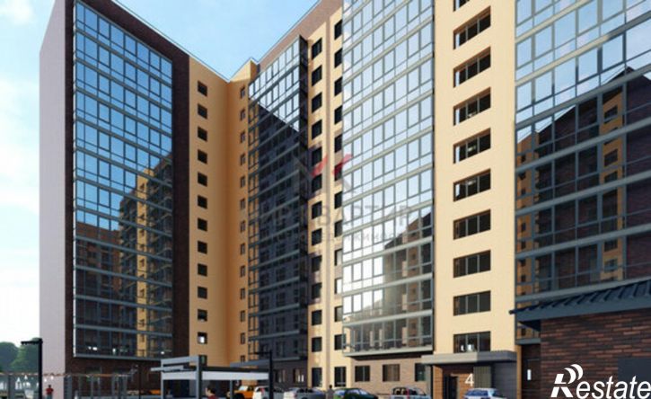 2-комн квартира в новом доме улица Генерала Тихонова, 12 к1,  д. 12 к1