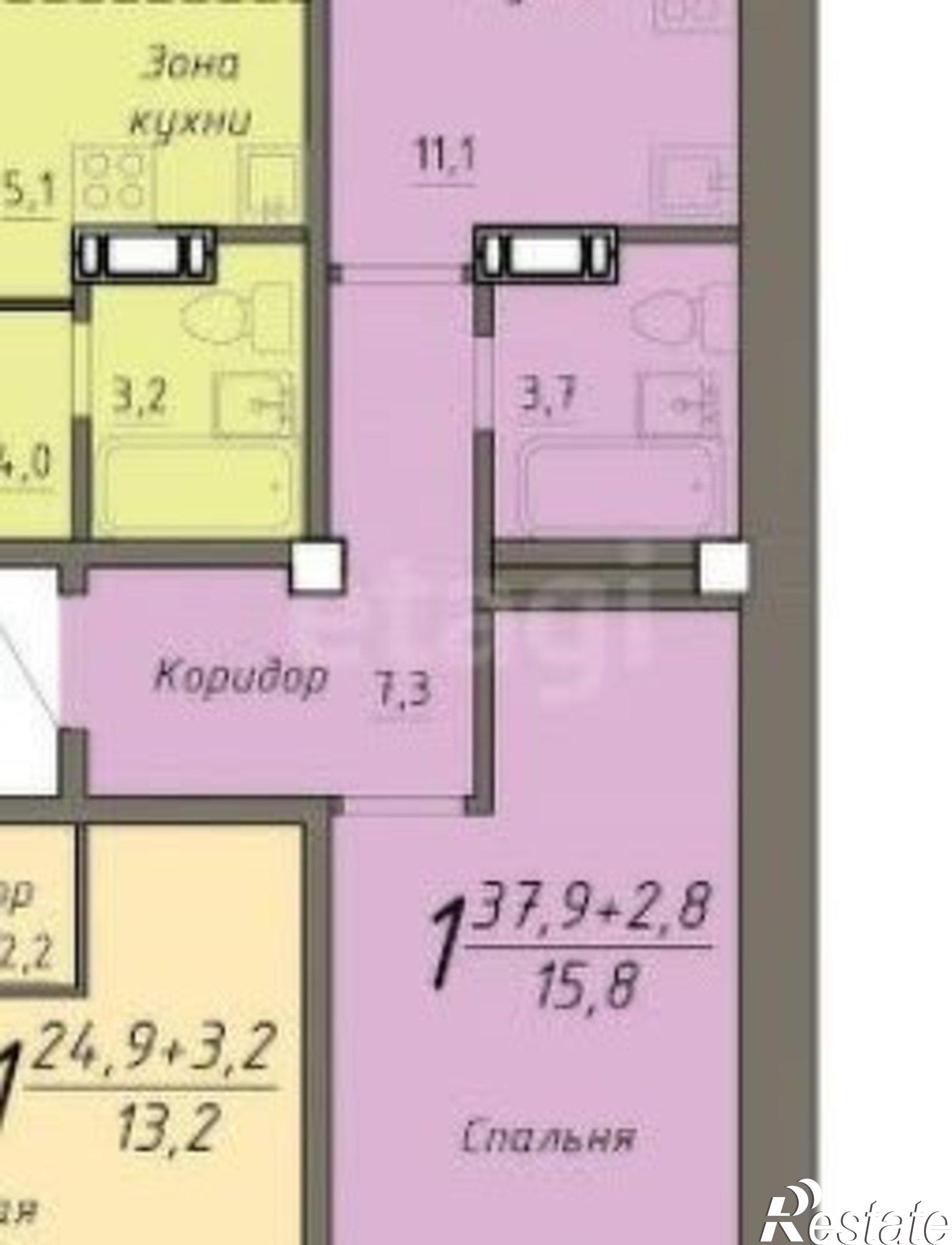 Купить квартиру за 5 870 000 рублей на улица Некрасова, 31Б