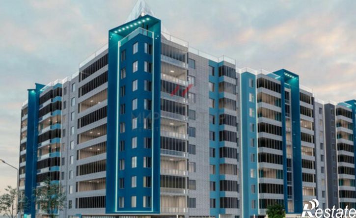 1-комн квартира в новом доме Абакан, улица Генерала Тихонова, 14