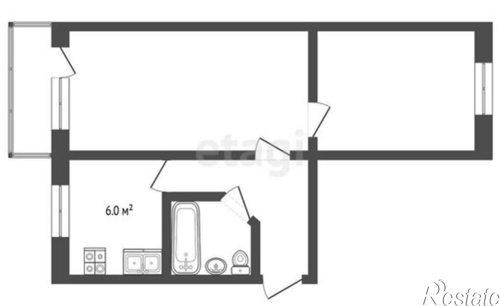 Купить квартиру за 4 600 000 рублей на ул Тараса Шевченко, 68