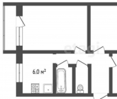 3-комн, 62кв м, этаж 3/5 проспект Дружбы Народов, 10