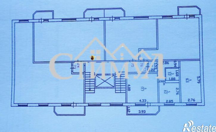 2-комн квартира улица Ивана Ярыгина, 17,  д. 17
