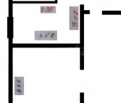 2-комн, 48кв м, этаж 2/2 Красноярская улица, 65