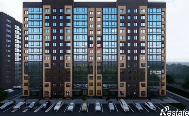 2-комн квартира в новом доме улица Генерала Тихонова, 12 к1,  д. 12 к1