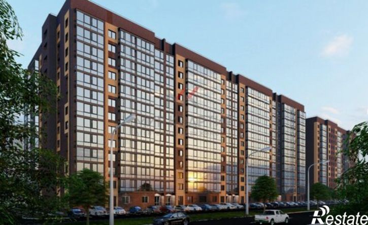 1-комн квартира в новом доме улица Генерала Тихонова, 12 к1,  д. 12 к1