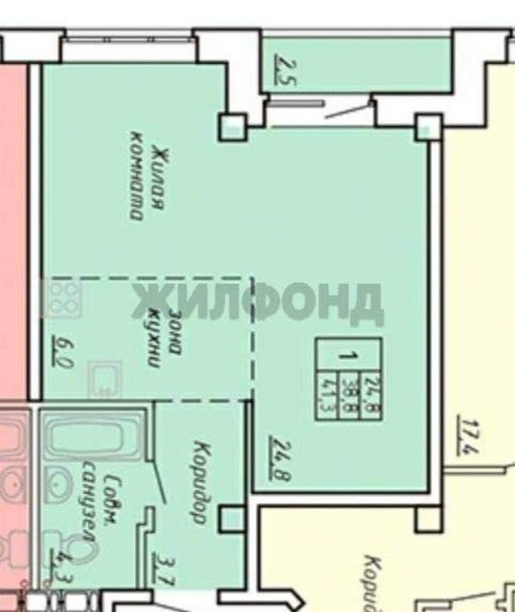 Квартира Колхозная ул., д.43