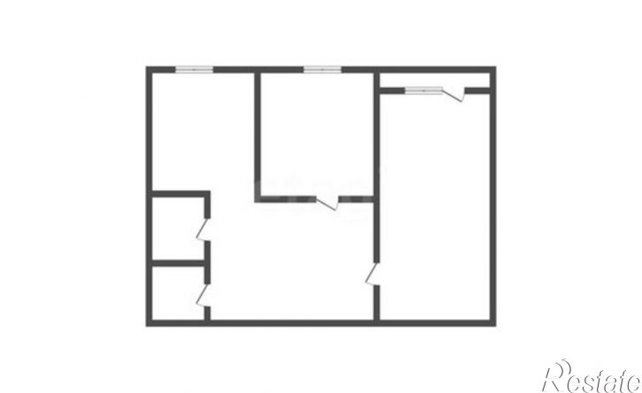 2-комн квартира улица Пушкина, 56А,  д. 56А