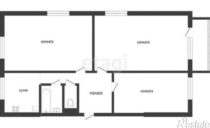 3-комн квартира ул Пирятинская, 17,  д. 17