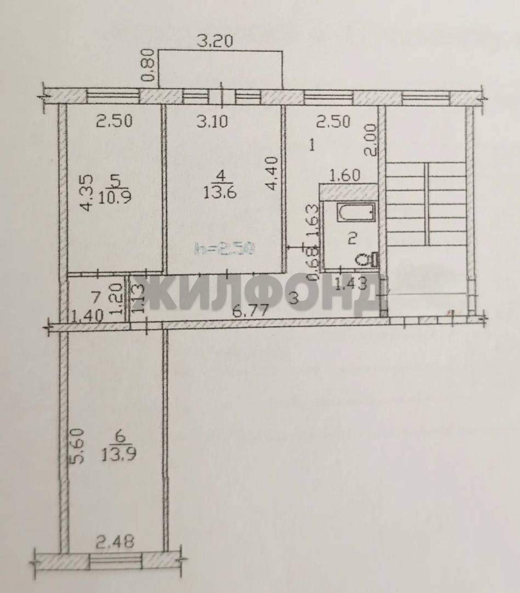 Купить квартиру за 5 300 000 рублей на Советская ул., д.49