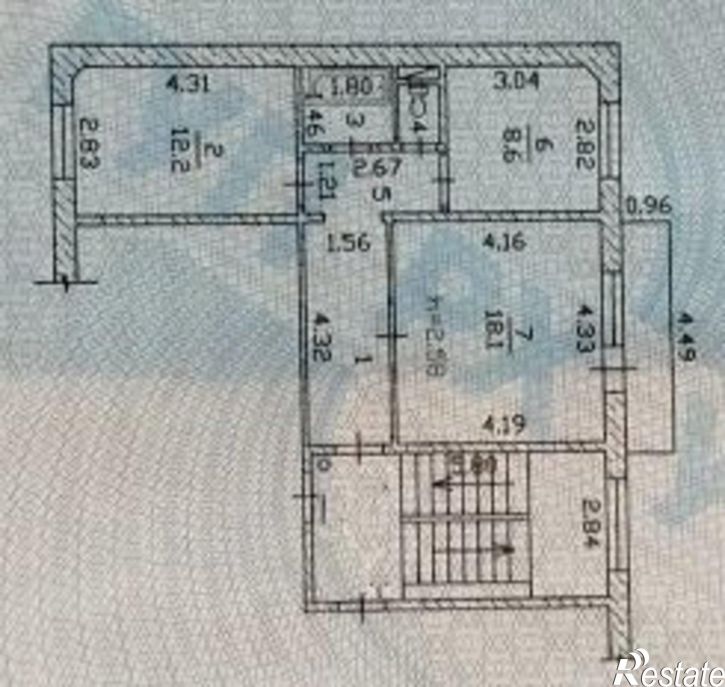 2-комн квартира ул Торосова, 2/1,  д. 2/1