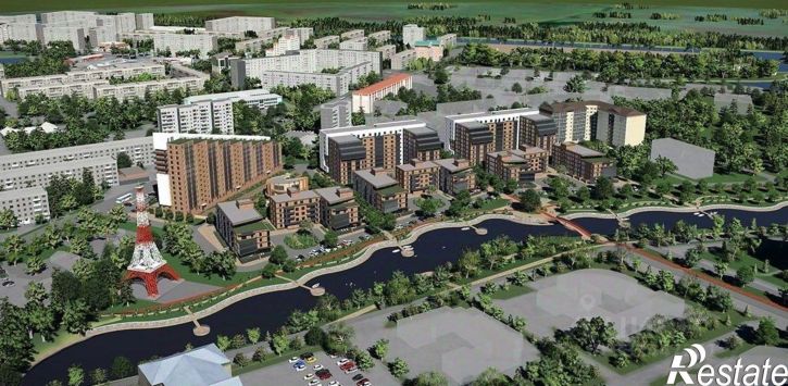2-комн квартира в новом доме ул Комарова, 7А,  д. 7А