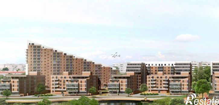 2-комн квартира в новом доме ул Комарова, 7А,  д. 7А