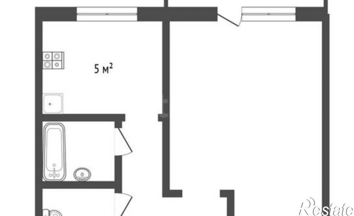 1-комн квартира ул Итыгина, 4А,  д. 4А