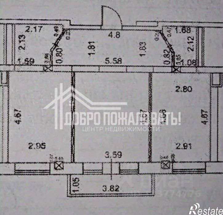 2-комн квартира ул Торосова, 9,  д. 9