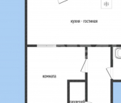 1-комн, 32кв м, этаж 4/5 пр-кт Дружбы Народов, 41А