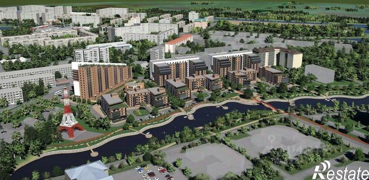 1-комн квартира в новом доме ул Комарова, 5Б 2,  д. 5Б 2,  к. 2