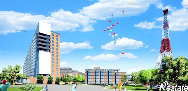 1-комн квартира в новом доме ул Комарова, 5Б 2,  д. 5Б 2,  к. 2