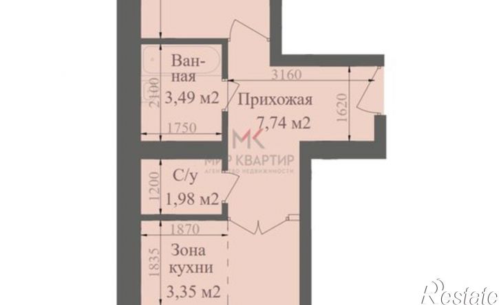 2-комн квартира Абакан, микрорайон Нижняя Согра, улица Будённого, 78Б/1