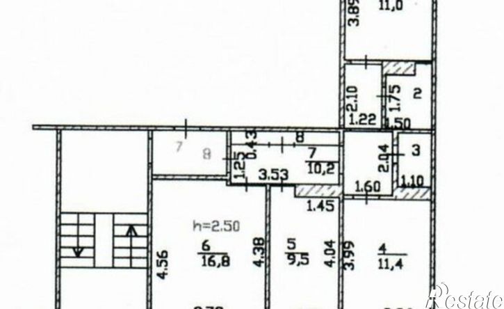 3-комн квартира ул Пирятинская, 03,  д. 03