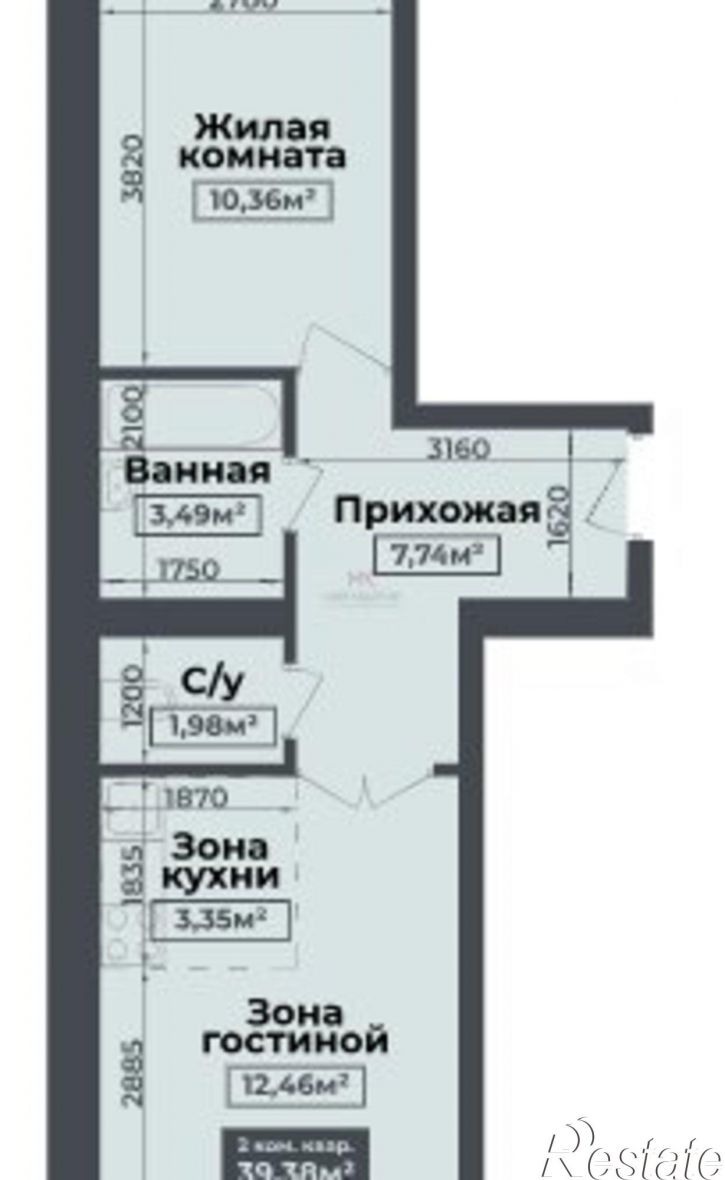 2-комн квартира ул Буденного, 78Б/3,  д. 78Б/3