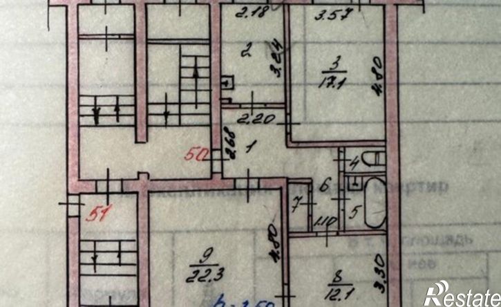3-комн квартира ул Кошурникова, 11,  д. 11