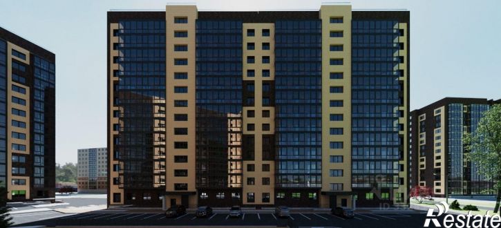 3-комн квартира в новом доме ул Генерала Тихонова, 3,  д. 3