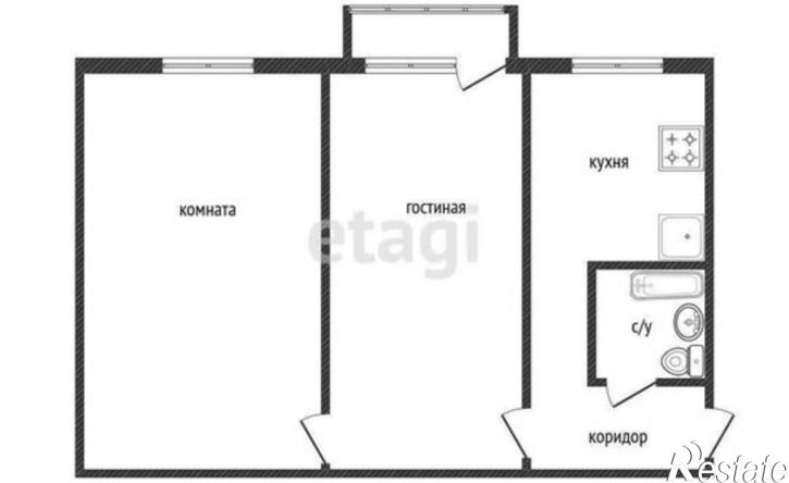 2-комн квартира ул Маршала Жукова, 30,  д. 30