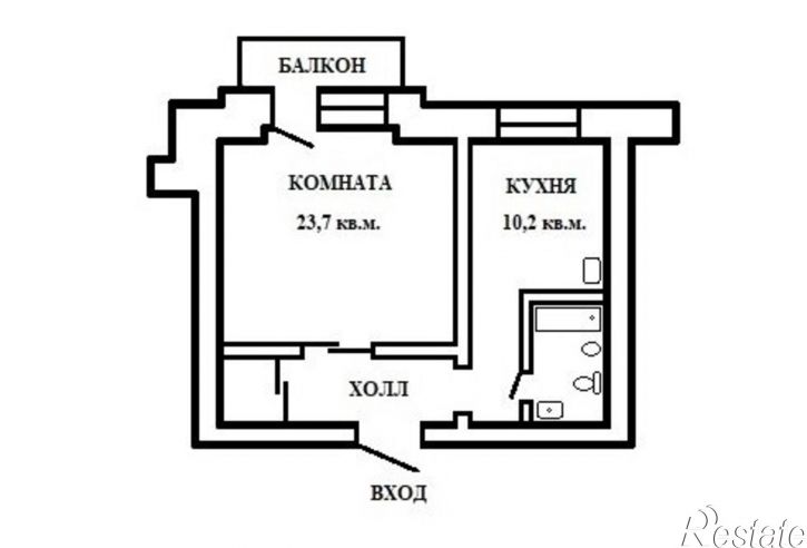 1-комн квартира ул Богдана Хмельницкого, 154,  д. 154