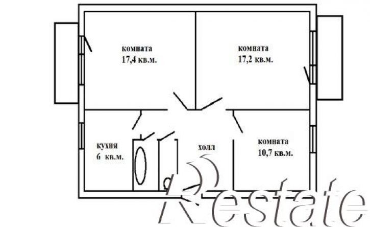 3-комн квартира проспект Дружбы Народов, 5,  д. 5