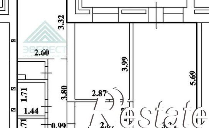 2-комн квартира проспект Дружбы Народов, 39А,  д. 39А