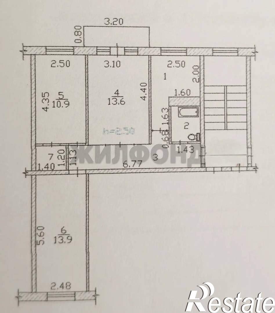 Купить квартиру за 4 900 000 рублей на Советская ул., д.49