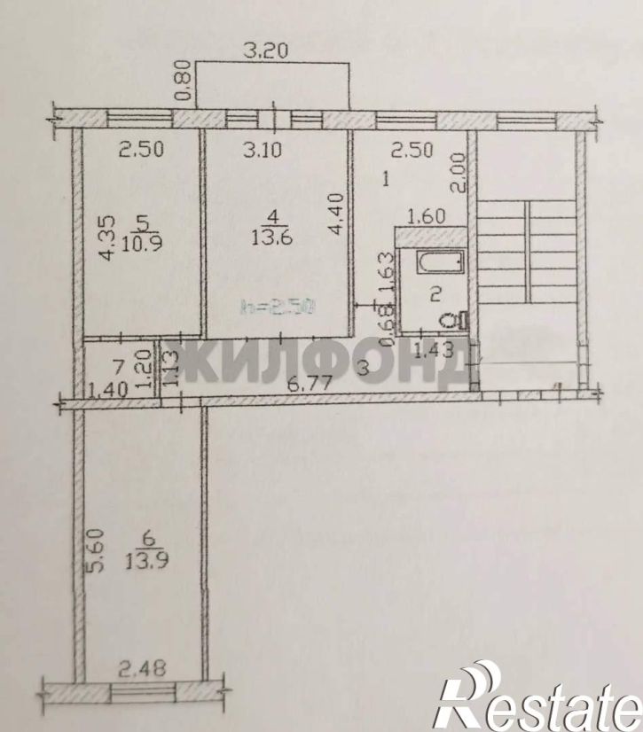 3-комн квартира Советская ул., д.49
